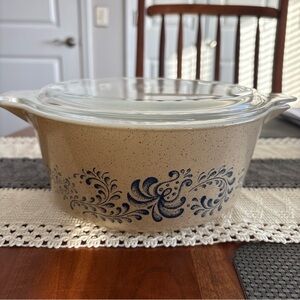 Vintage Pyrex Homestead 475-B 2.5 Qt Bowl No Lid